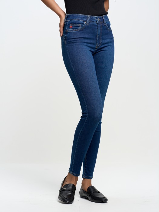 Dámske nohavice push up jeans MELINDA HIGH WAIST 658
